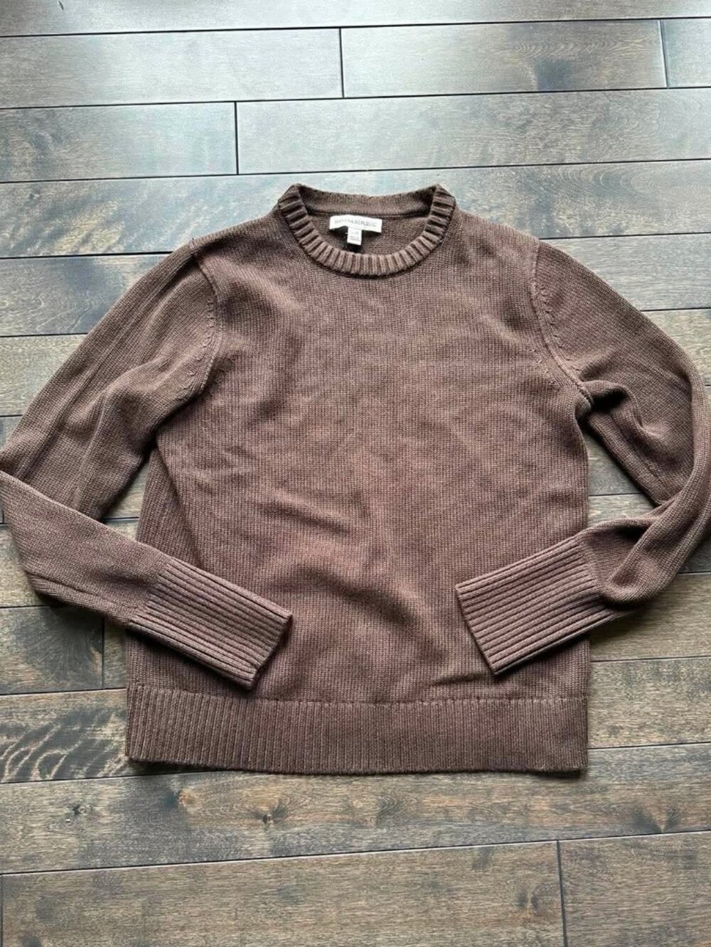 Banana Republic Cotton/silk Crewneck Sweater -NWT